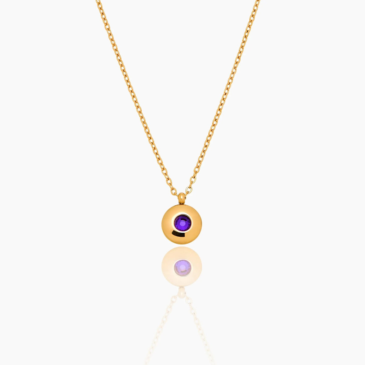 mini-birthstone-pendant-necklace — Gold / Jun-Alexandrite